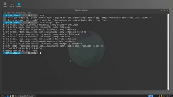 How to Install Docker on Linux Lite 6.0 | Setting up Docker on Linux Lite 6.0