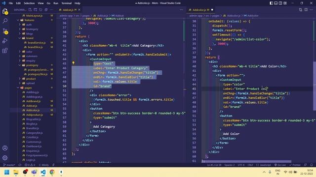 #09 Full Stack Mern Ecommerce Project: API Integration with Admin Panel using Redux Toolkit смотреть онлайн