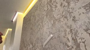 Декоративная штукатурка марморин, Antik Dekor maxi. Гротто с перламутровой краской. Часть 2