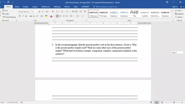 Verb Tense Overview Explanation смотреть онлайн