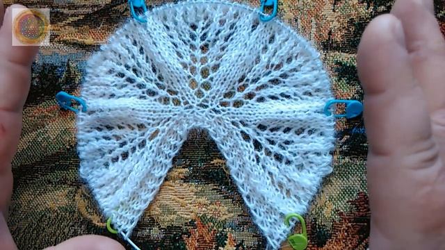 А вы готовы вязать прекрасную шаль спицами? смотреть онлайн