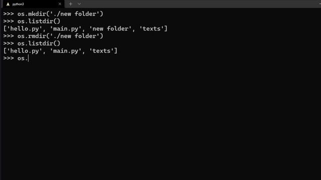 Python OS Modules: Working with File System, Shell Commands, and Environment Variables. смотреть онлайн
