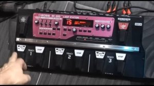 Boss RC 300. Лупер для гитары. Основные функции.