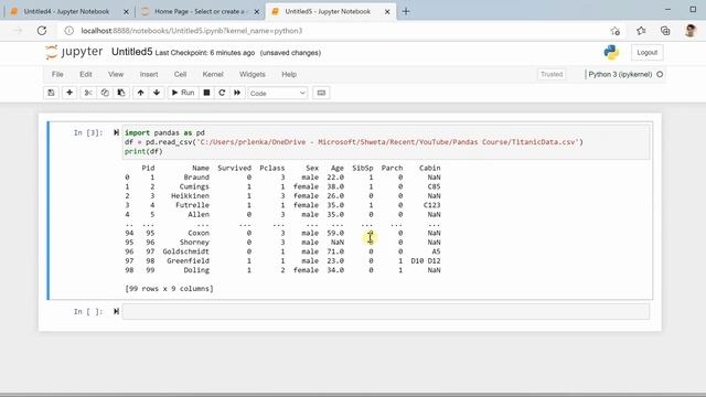 #2 Python Pandas: Loading Data Into Pandas смотреть онлайн