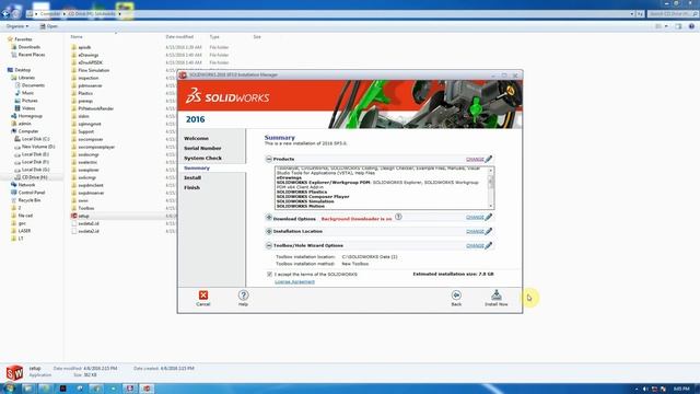 GIỚI THIỆU VÀ CÀI ĐẶT SOLIDWORK 2016 BẢN FULL + LINK DOWNLOAD. смотреть онлайн