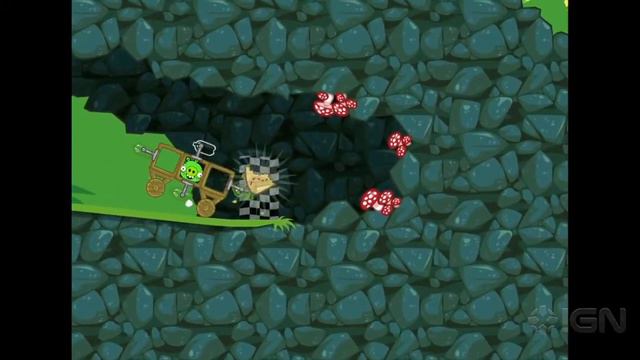Bad Piggies - Ground Hog Day - 1 - 10 - Walkthrough смотреть онлайн