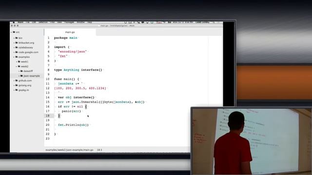 Golang JSON смотреть онлайн
