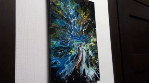 Акриловая заливка, картины в интерьере.Acrylic Pouring.Fluid art