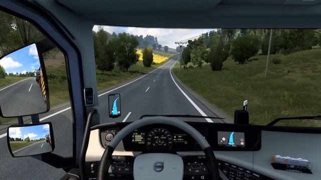 Transporting of Heavy Cargo (68t) in Germany | Volvo FH | Euro Truck Simulator 2 смотреть онлайн