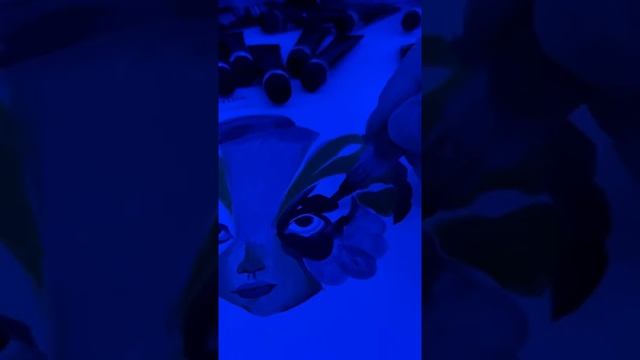 Рисунок с помощью тени?Картина маслом. Масляные краски? Художники. Идея для рисования #tiktok #sh смотреть онлайн