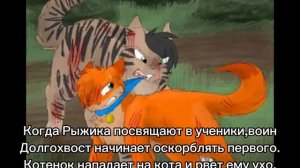 История Огнезвёзда(по просьбе _BapcuK_)/Коты-воители/1 часть