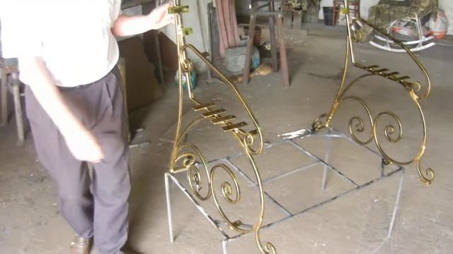 1+ кованая боковина для садовой лавочки+1 смотреть онлайн