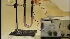 Опыты по химии  Электролиз раствора сульфата натрия