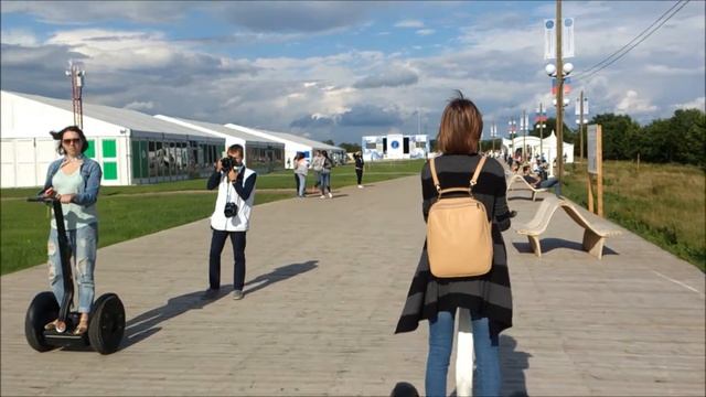 Сегвей ралли на Территории Смыслов. смотреть онлайн