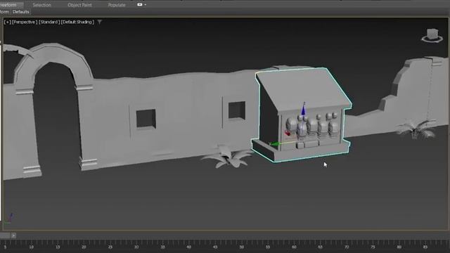 Ancient Oceanic Polynesian Ruins Model смотреть онлайн