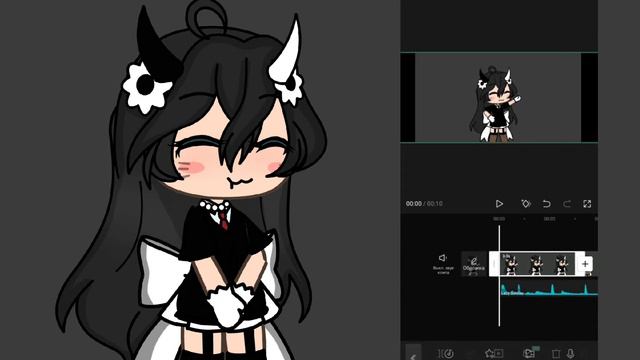 как сделать красивый переход в CapCut😱 (GachaLife) смотреть онлайн