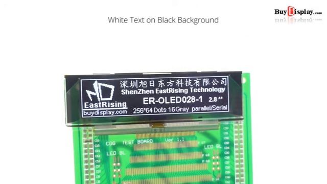 White 2.8 inch Graphic OLED Display Panel 256x64 SSD1322 смотреть онлайн