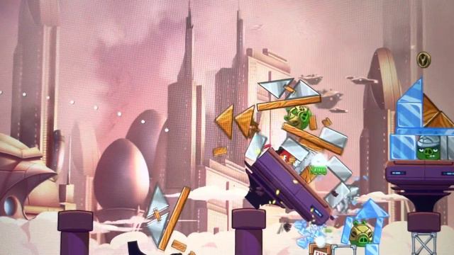 Angry Birds Star Wars II: Rose Of The Clones Bird Side Level 4-2 Full Gameplay смотреть онлайн