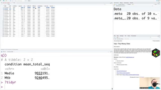 Data manipulation in dplyr and tidyr: RNAseq edition смотреть онлайн