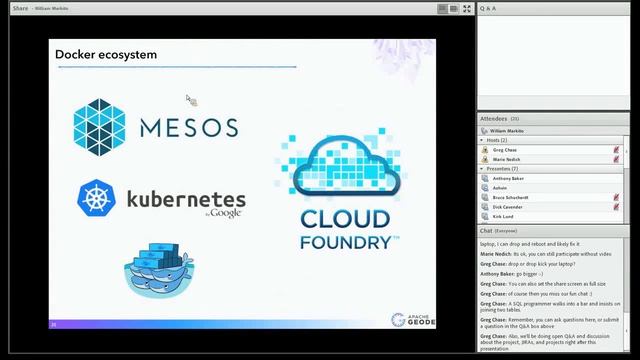 Apache Geode & Docker by William Markito смотреть онлайн