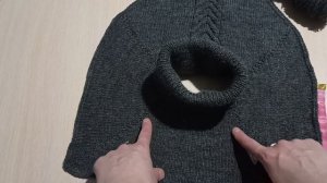 Как связать манишку спицами// манишка мужская спицами// как я вязала