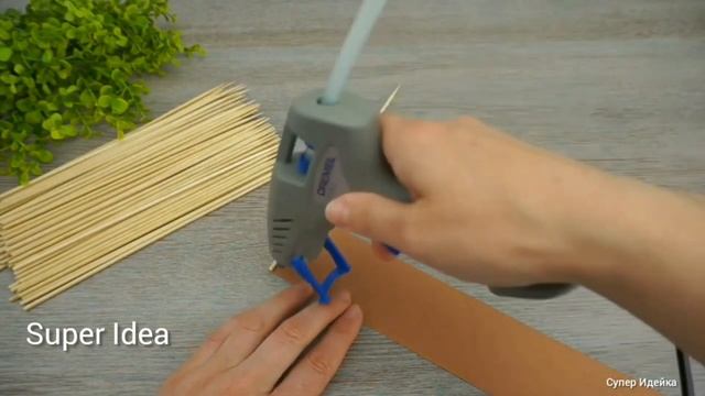 Оригинальные вазы из деревянных шпажек своими руками смотреть онлайн