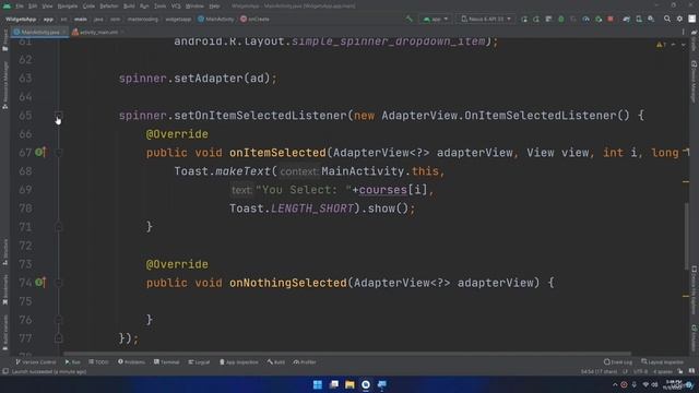 Widgets Part - 2 | Java Android Development Course смотреть онлайн