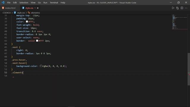 Carrusel de imagenes con HTML, CSS y JS смотреть онлайн