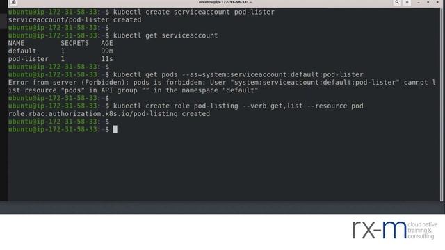 Cloud Native Short Take - Kubernetes: Roles-based Access Control RBAC смотреть онлайн