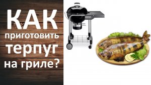 Как приготовить терпуг на гриле. Простой рецепт терпуга на углях. Американский гриль Вебер (Weber)