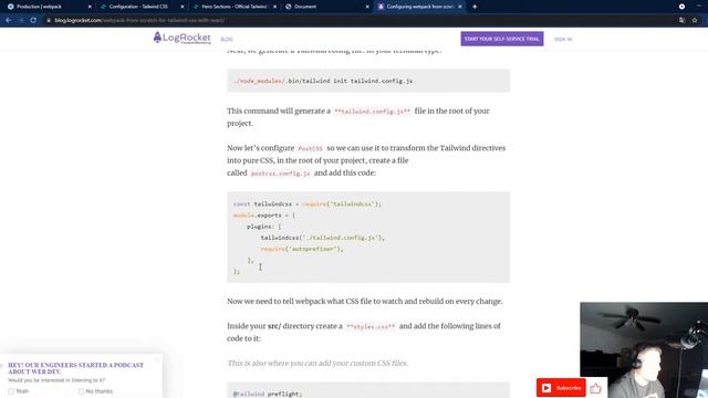 Webpack Tailwindcss Github-Pages cz.2 смотреть онлайн