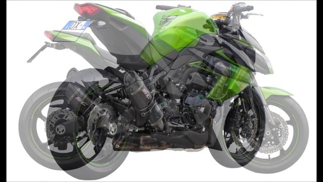 SC-PROJECT EXHAUSTS KAWASAKI Z1000 2010-2012 - Z1000 SX (2 SILENCERS VERSION)