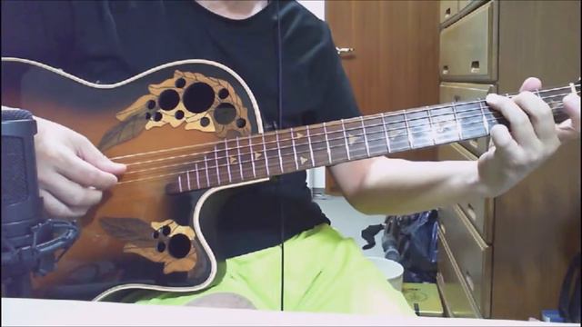 Ovation Elite 1768 Sound Check ! （こんな音です！）