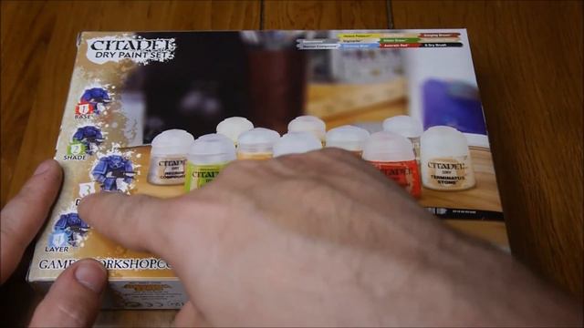 Unboxing Of The Citadel Dry Paint Set