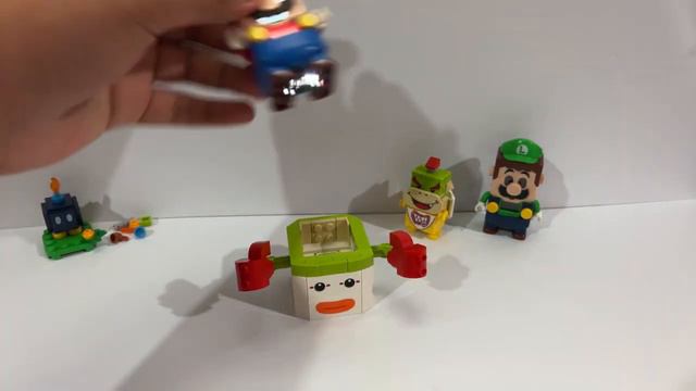 Live Building Lego Super Mario Bowser Jr’s Clown Car Part 2 смотреть онлайн