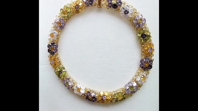 My #handmade# jewelry on a beaded grid - Ювелирные украшения# ручной работы #на бисерной сетке смотреть онлайн