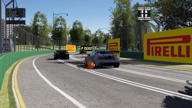 Assetto Corsa - Mustang GT4 - Albert Park смотреть онлайн