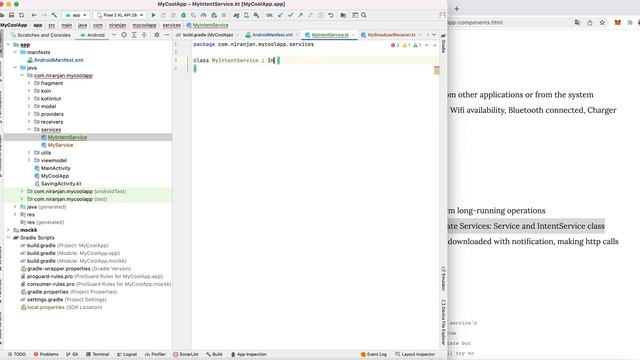 Understanding Android Project - App Components смотреть онлайн
