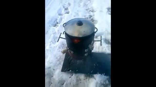 Печь садовая применение в деле