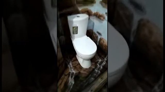 Ремонт в ванной комнате. Ручная роспись стен. смотреть онлайн