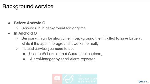 Kotlin android tutorial - 92 - Broadcast Receiver and Service concept смотреть онлайн