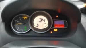 Наглядно о Check vehicle и Сheck injection system на Renault Megane III k9k 1.5 dci