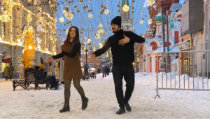 Никольская Чеченская Гогия Лезгинка 2022 Девушка Танцует Красиво Взорвали Улицу ALISHKA Москва