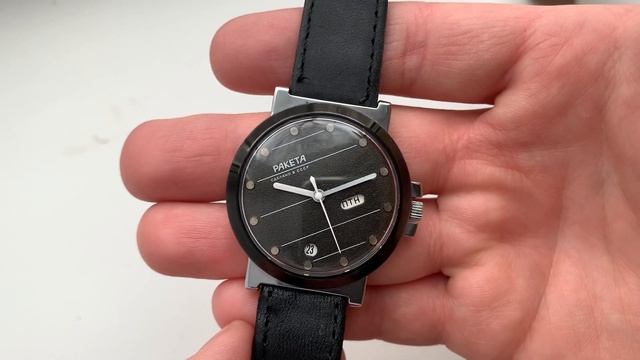 Видеообзор на необычные часы Ракета 2628.Н с двойным календарём Петродворцового Часового Завода смотреть онлайн