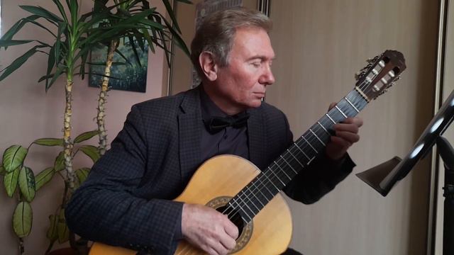 Владимир Высоцкий. Я несла свою беду (на гитаре). Обработка Олега Копенкова смотреть онлайн