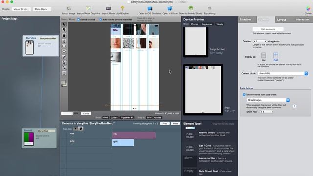 Using Storylines as App's base menu смотреть онлайн