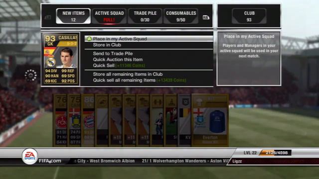 Fifa 12 Ultimate Team: My Best Pack Ever! MUST WATCH! - Ligzz смотреть онлайн