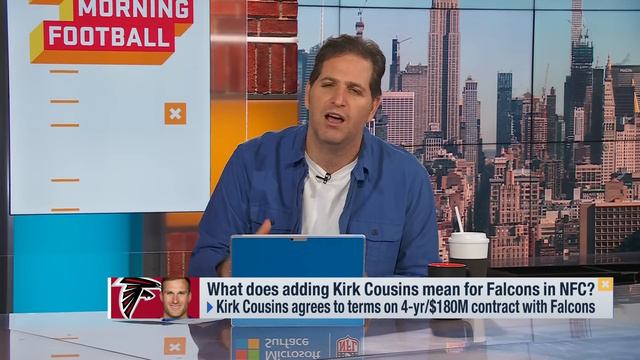 What does adding Kirk Cousins mean for Falcons in NFC? смотреть онлайн