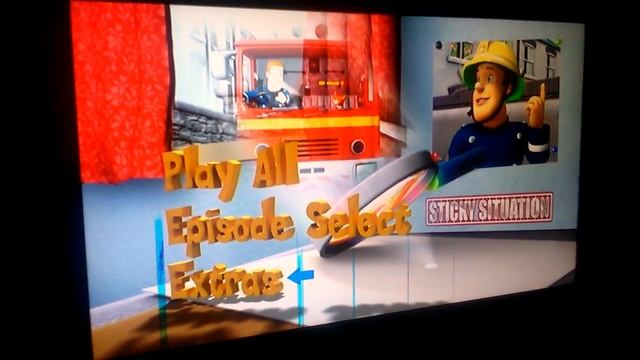 Fireman Sam sticky situation DVD menu walkthrough смотреть онлайн