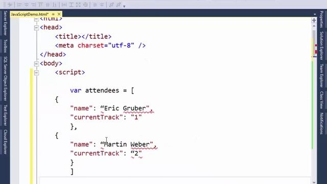 13 Arrays Objects Json in JavaScript смотреть онлайн